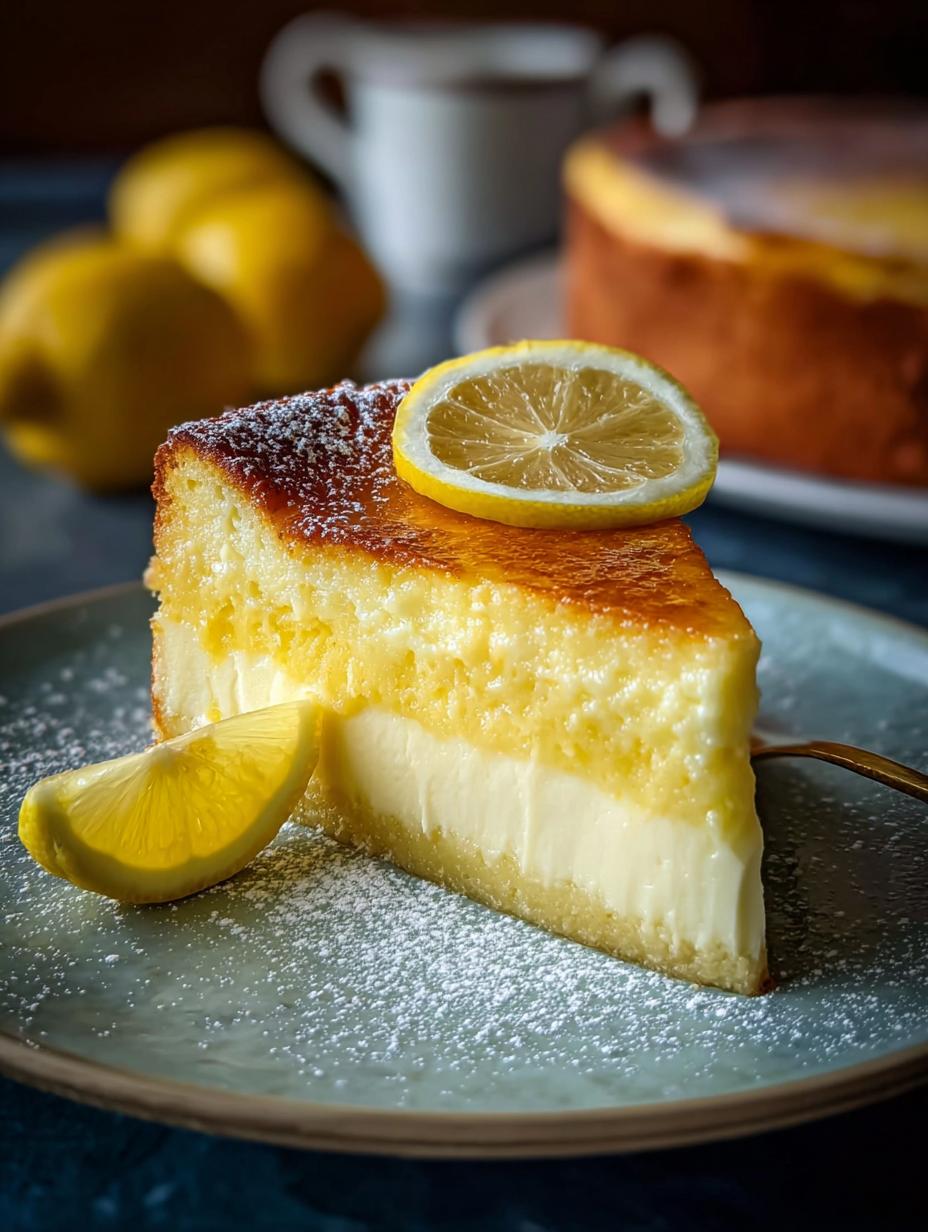 Lemon Custard Cake