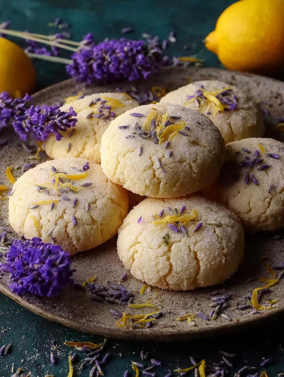 Amazing Lemon Lavender Cookies: 1 Sweet Secret 6 Amazing Lemon Lavender Cookies: 1 Sweet Secret - Lemon Lavender Cookies - main visual representation
