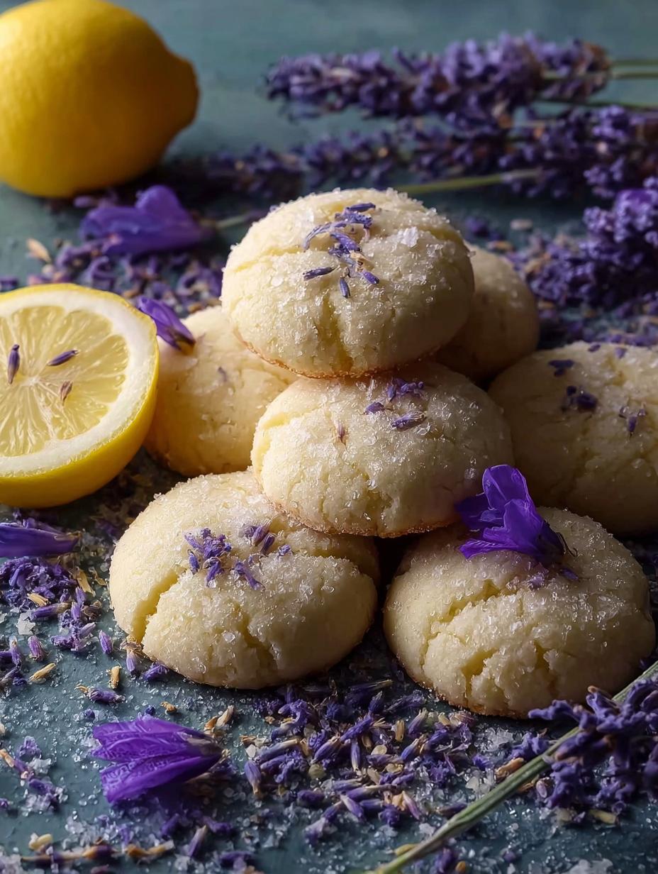 Amazing Lemon Lavender Cookies: 1 Sweet Secret 8 Amazing Lemon Lavender Cookies: 1 Sweet Secret - Lemon Lavender Cookies - additional detail