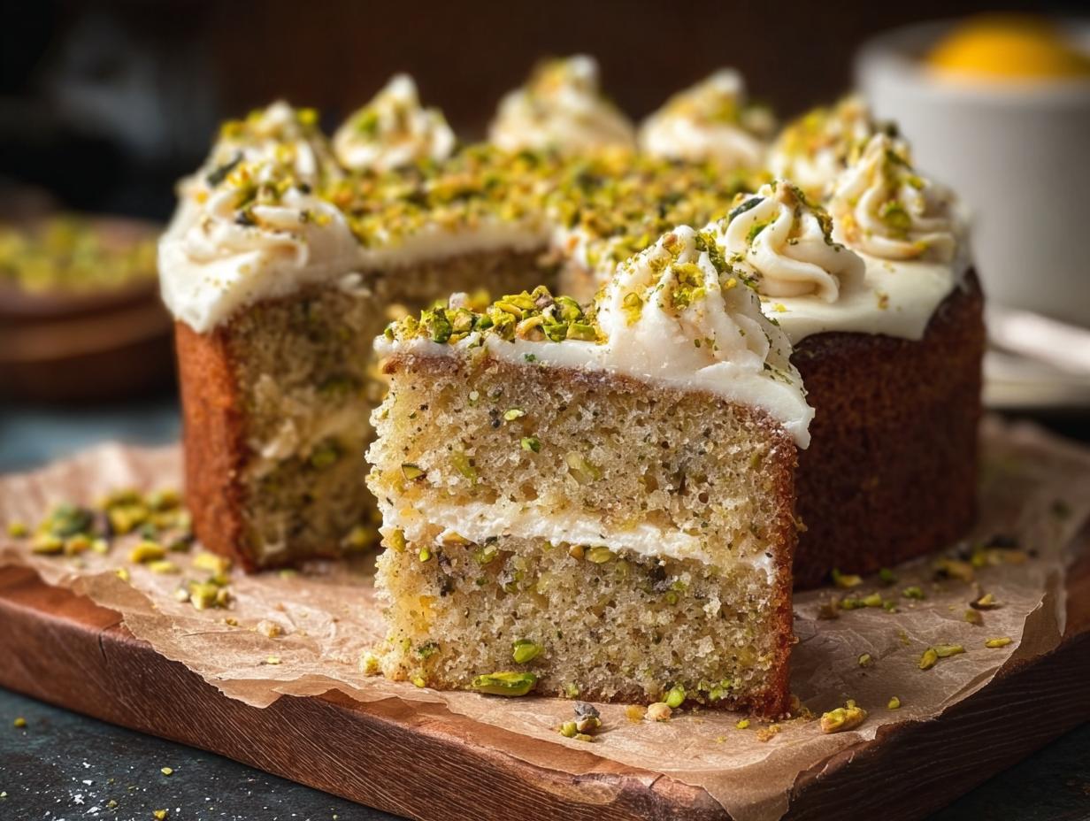 Lemon Pistachio Cake