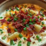 Loaded Potato Cheese Soup