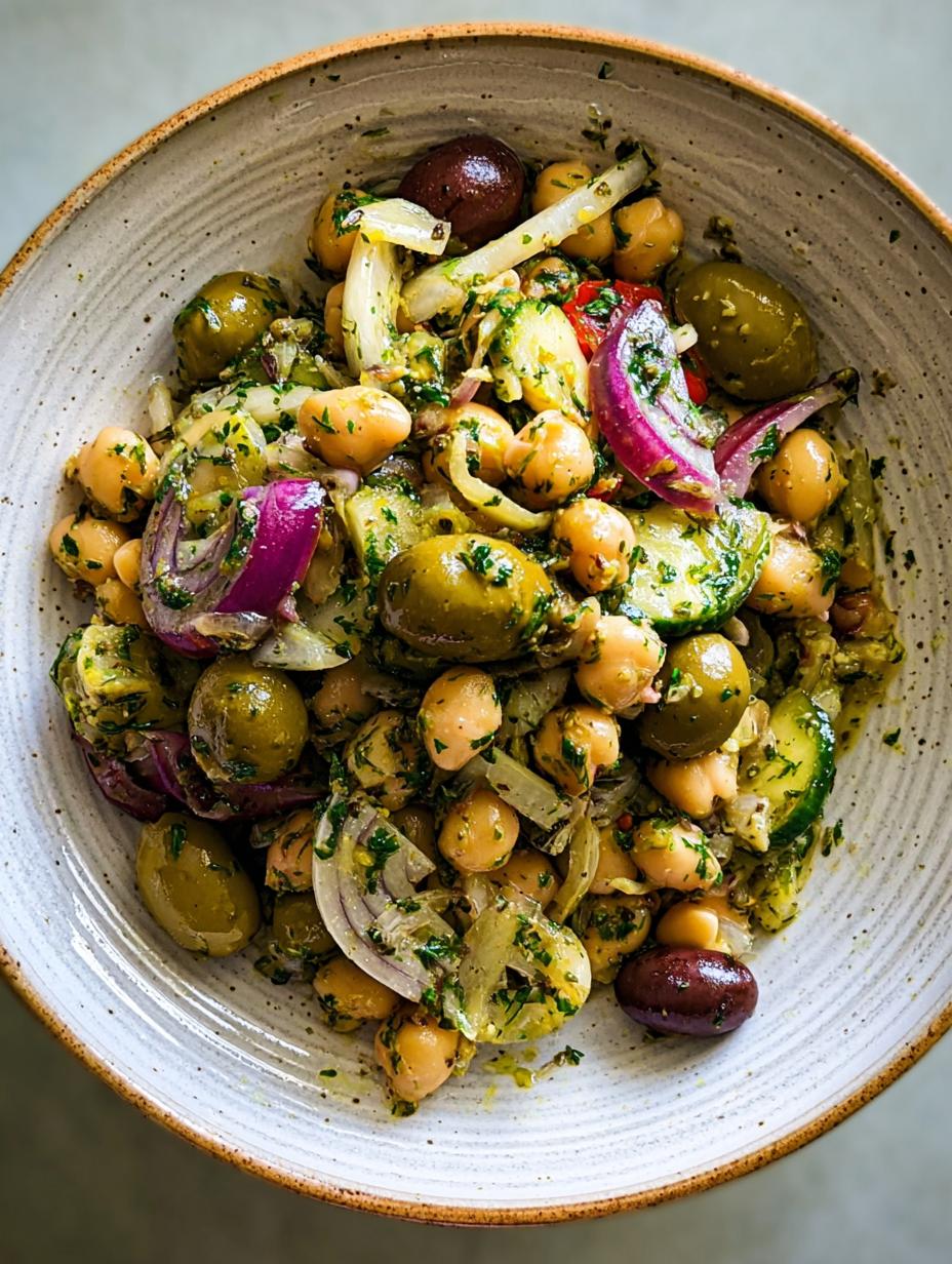 Marinated Zaatar Bean Salad: Amazing 20-Min Recipe - Marinated Zaatar Bean Salad - additional detail