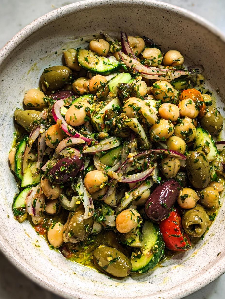 Marinated Zaatar Bean Salad