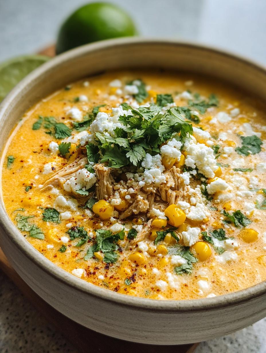 Creamy Mexican Street Corn Soup: A Flavorful 1-Hour Meal - Mexican Street Corn Soup - additional detail