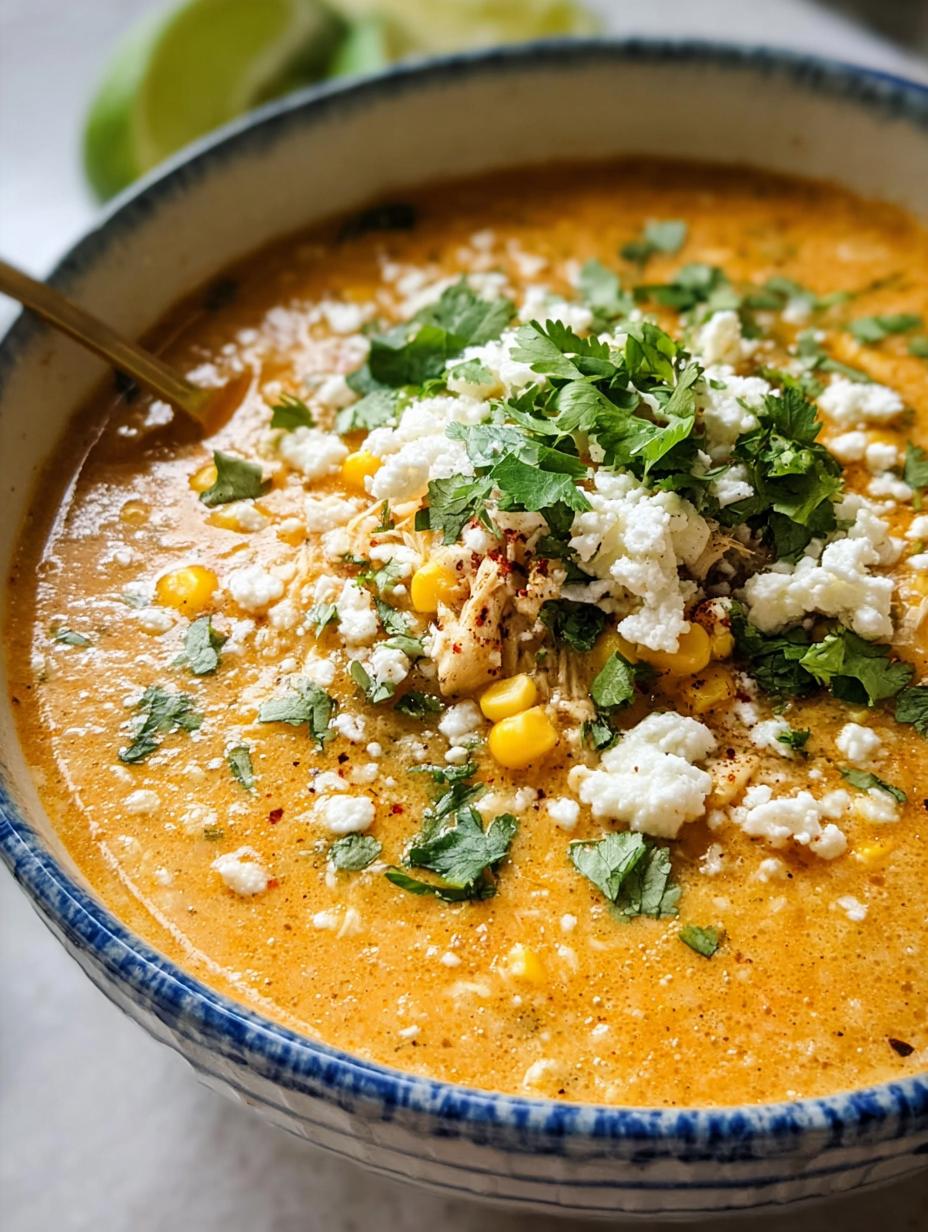 Mexican Street Corn Soup