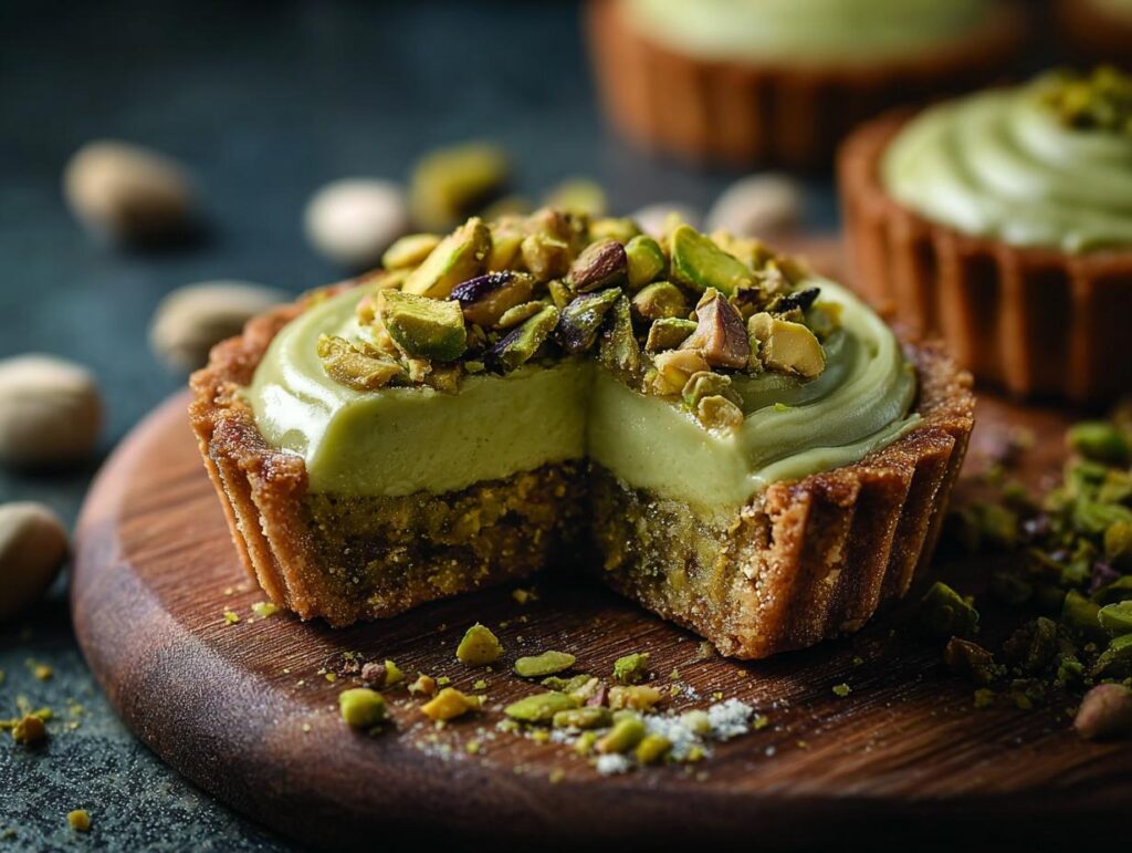 Mini Pistachio Tartlets
