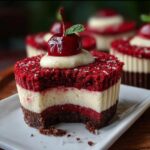 Mini Red Velvet Cheesecakes