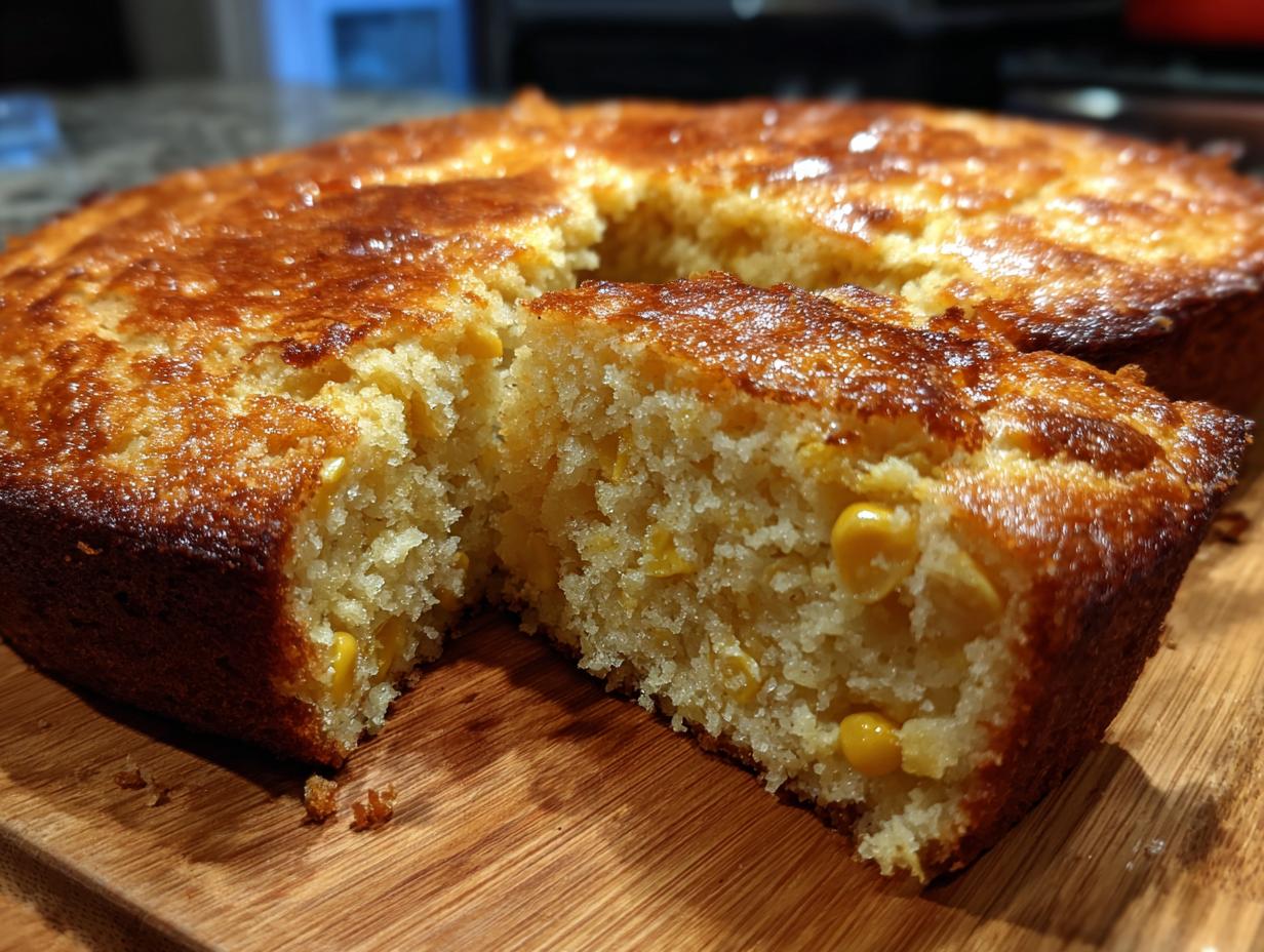Moist Cornbread Corn