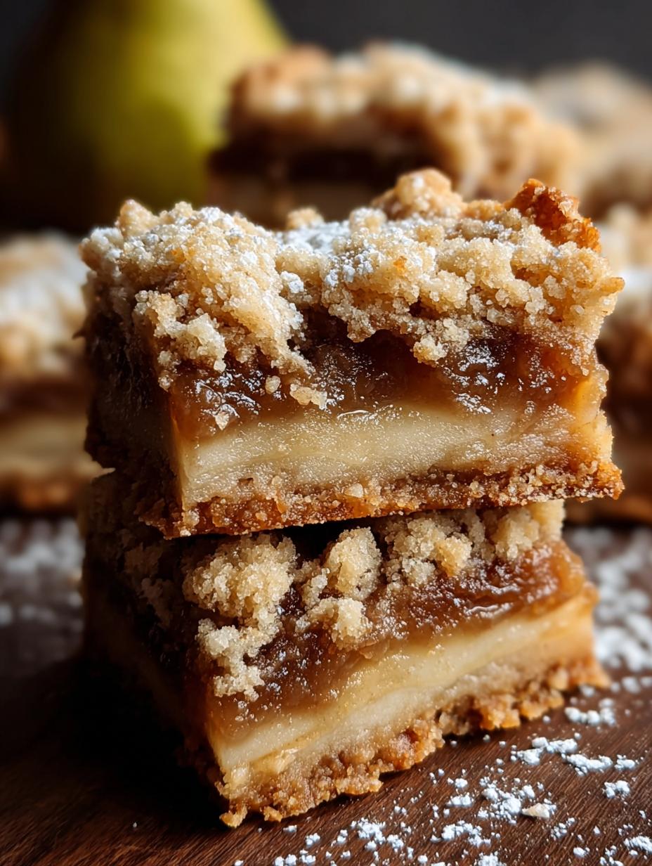 Pear Bars