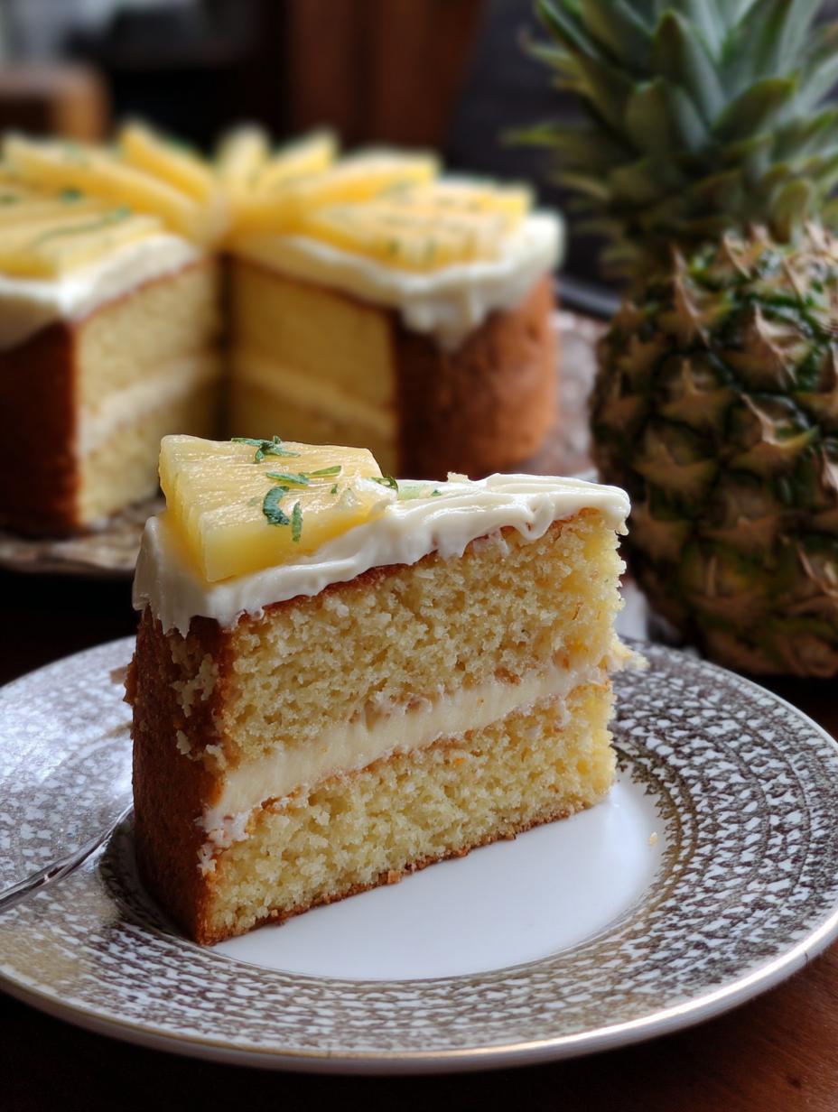 Pineapple Cake: 1 Amazing Recipe You Must Try Now - Pineapple Cake - additional detail