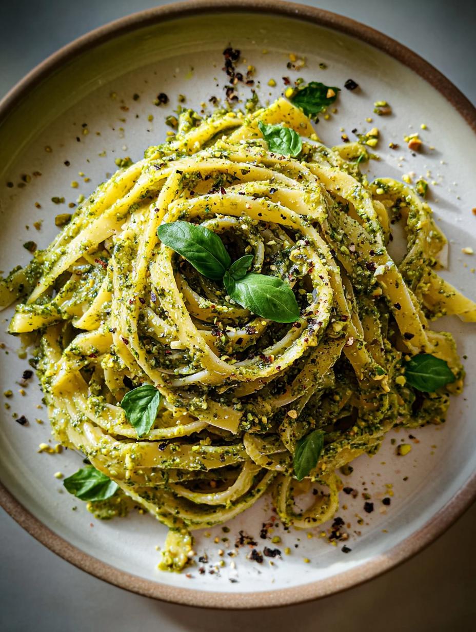 Amazing Pistachio Pesto Pasta: Quick & Bold Flavor 6 Amazing Pistachio Pesto Pasta: Quick & Bold Flavor - Pistachio Pesto Pasta - main visual representation