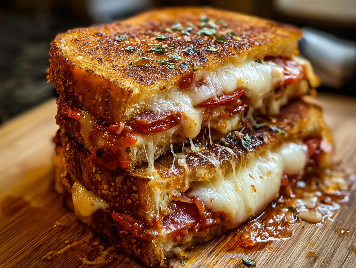 Pizza Grilled Cheese Twist: 1 Amazing Recipe - Pizza Grilled Cheese Twist - additional detail