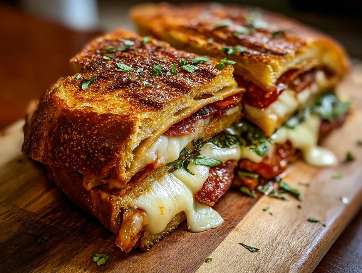 Pizza Grilled Cheese Twist: 1 Amazing Recipe - Pizza Grilled Cheese Twist - additional detail