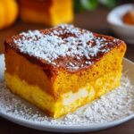 Pumpkin Magic Custard Cake