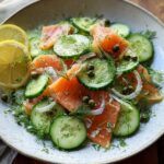 Smoked Salmon Cucumber Salad