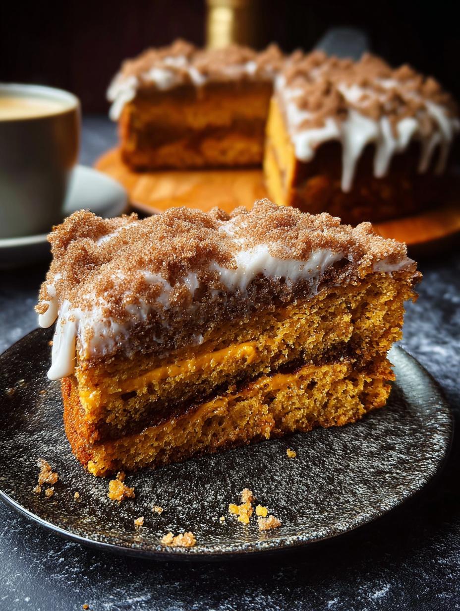 Sourdough Pumpkin Coffee Cake: Amazing Fall Treat - Sourdough Pumpkin Coffee Cake - additional detail