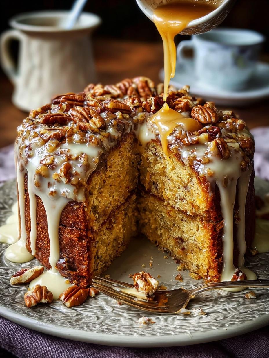 Southern Praline Pecan Cake: 1 Easy Recipe - Southern Praline Pecan Cake - main visual representation