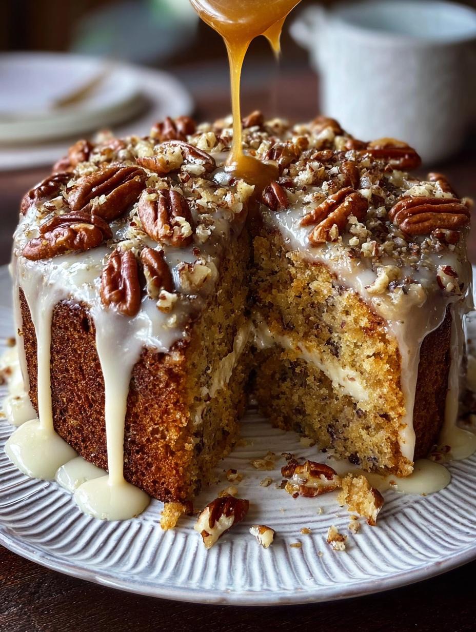 Southern Praline Pecan Cake: 1 Easy Recipe - Southern Praline Pecan Cake - additional detail