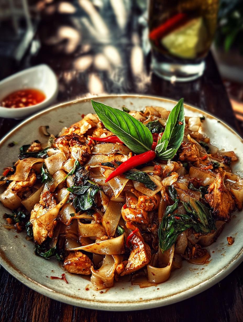 Street Style Thai Drunken: 1 Quick Recipe - Street Style Thai Drunken - additional detail