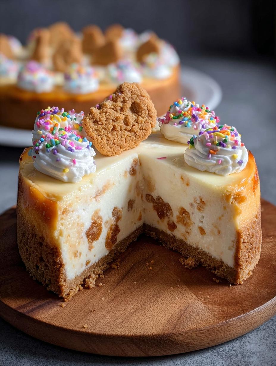 Sugar Cookie Cheesecake: 1 Cozy Dessert 6 Sugar Cookie Cheesecake: 1 Cozy Dessert - Sugar Cookie Cheesecake Cozy - additional detail