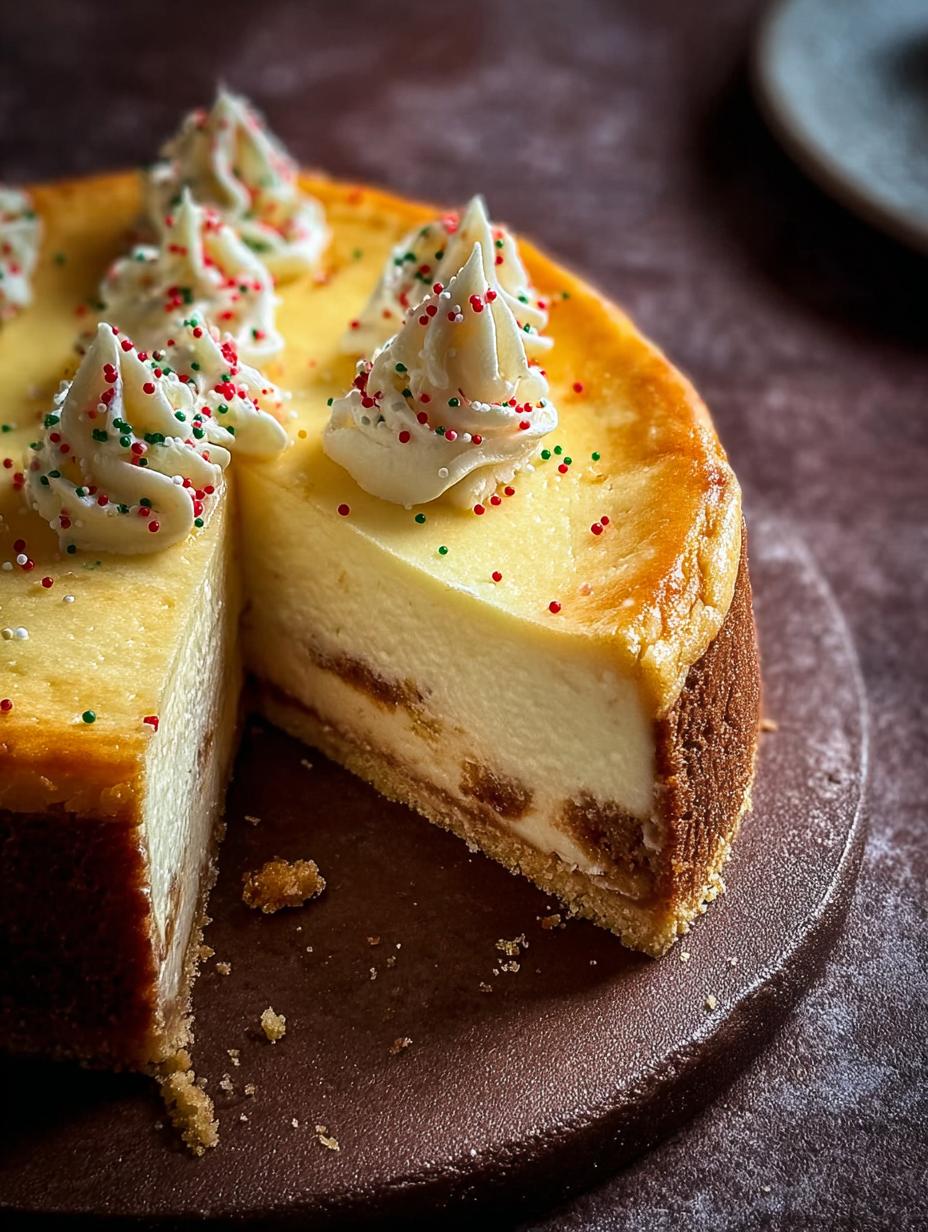 Sugar Cookie Cheesecake: 1 Incredible Dessert - Sugar Cookie Cheesecake Dessert - additional detail