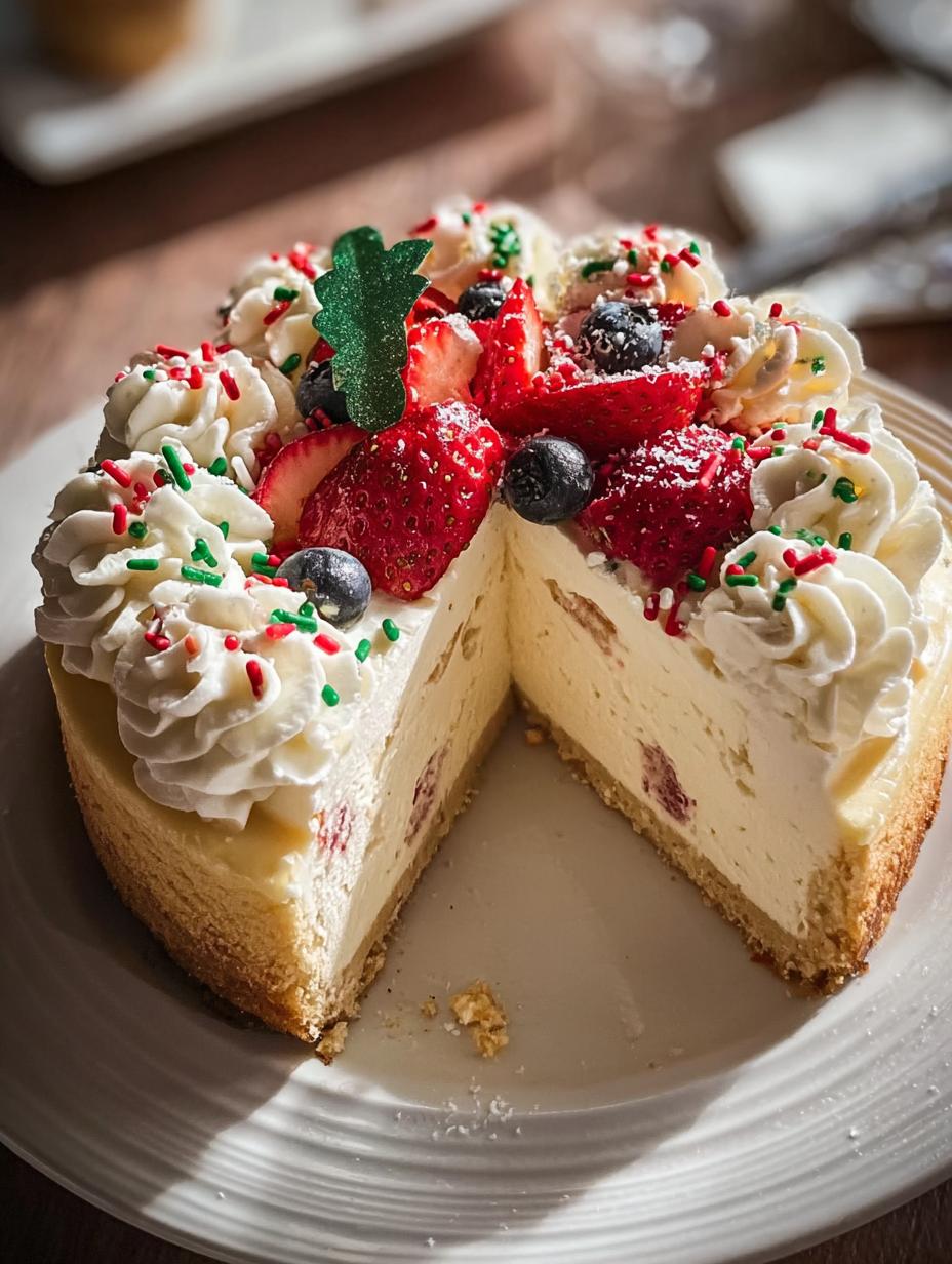 Sugar Cookie Cheesecake Dessert