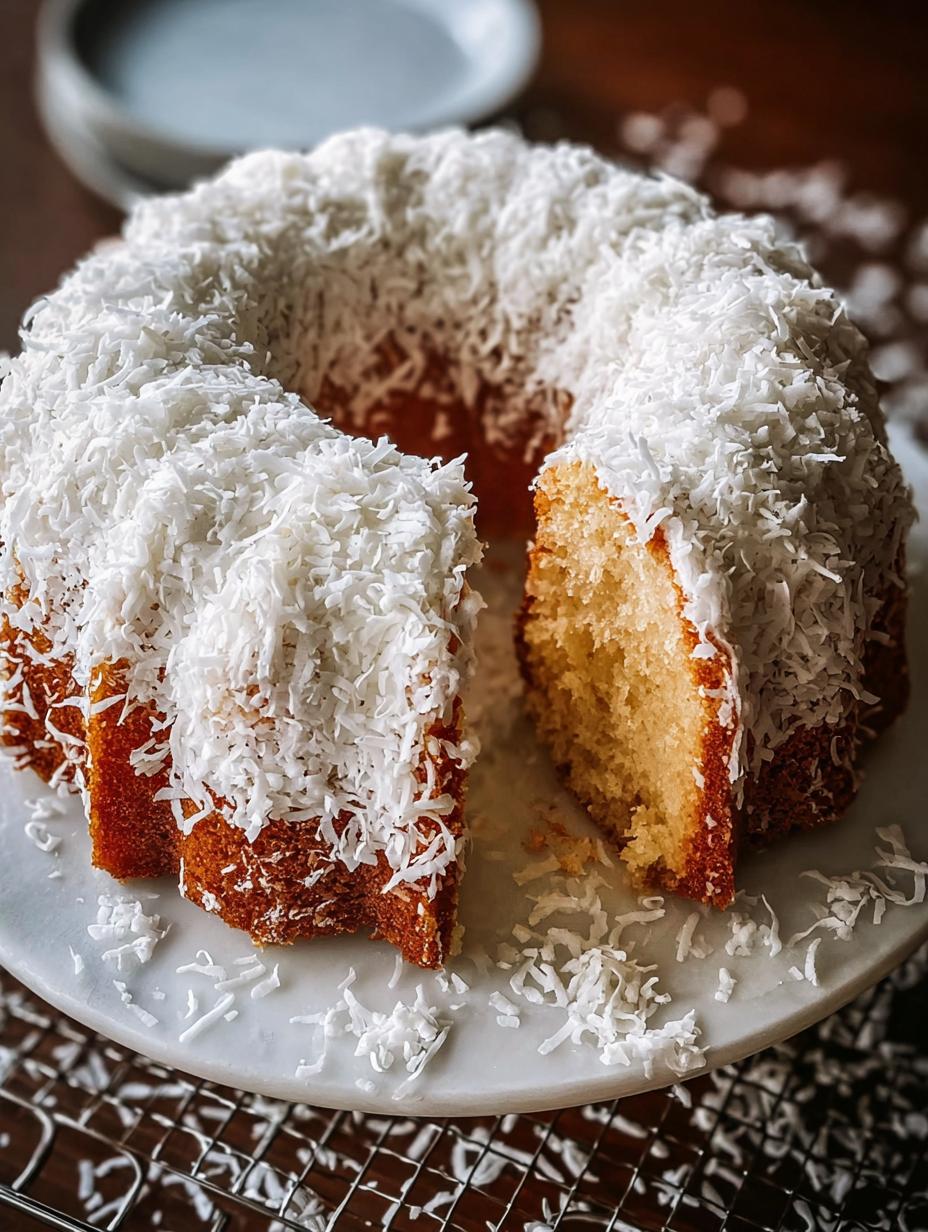 Tom Cruise Coconut Bundt