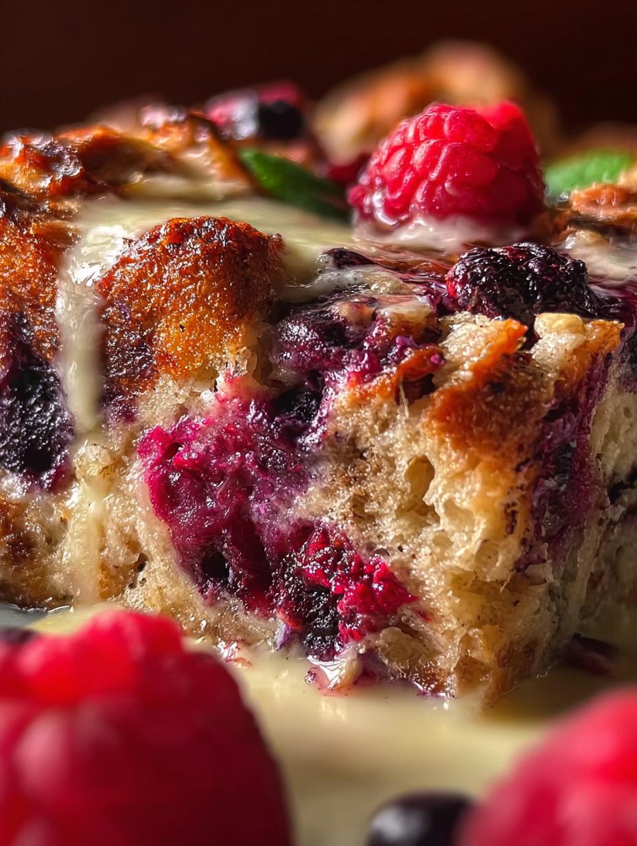 Wild Berry Bread Pudding: Magical 1-Step Comfort - Ingredients for wild berry bread pudding