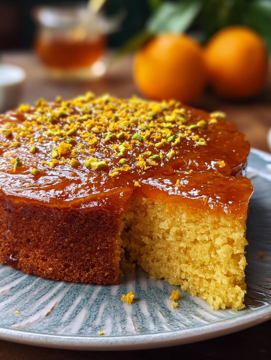 Zesty Persian Orange Cake: 1 Amazing Citrus Treat - Zesty Persian Orange Cake - additional detail