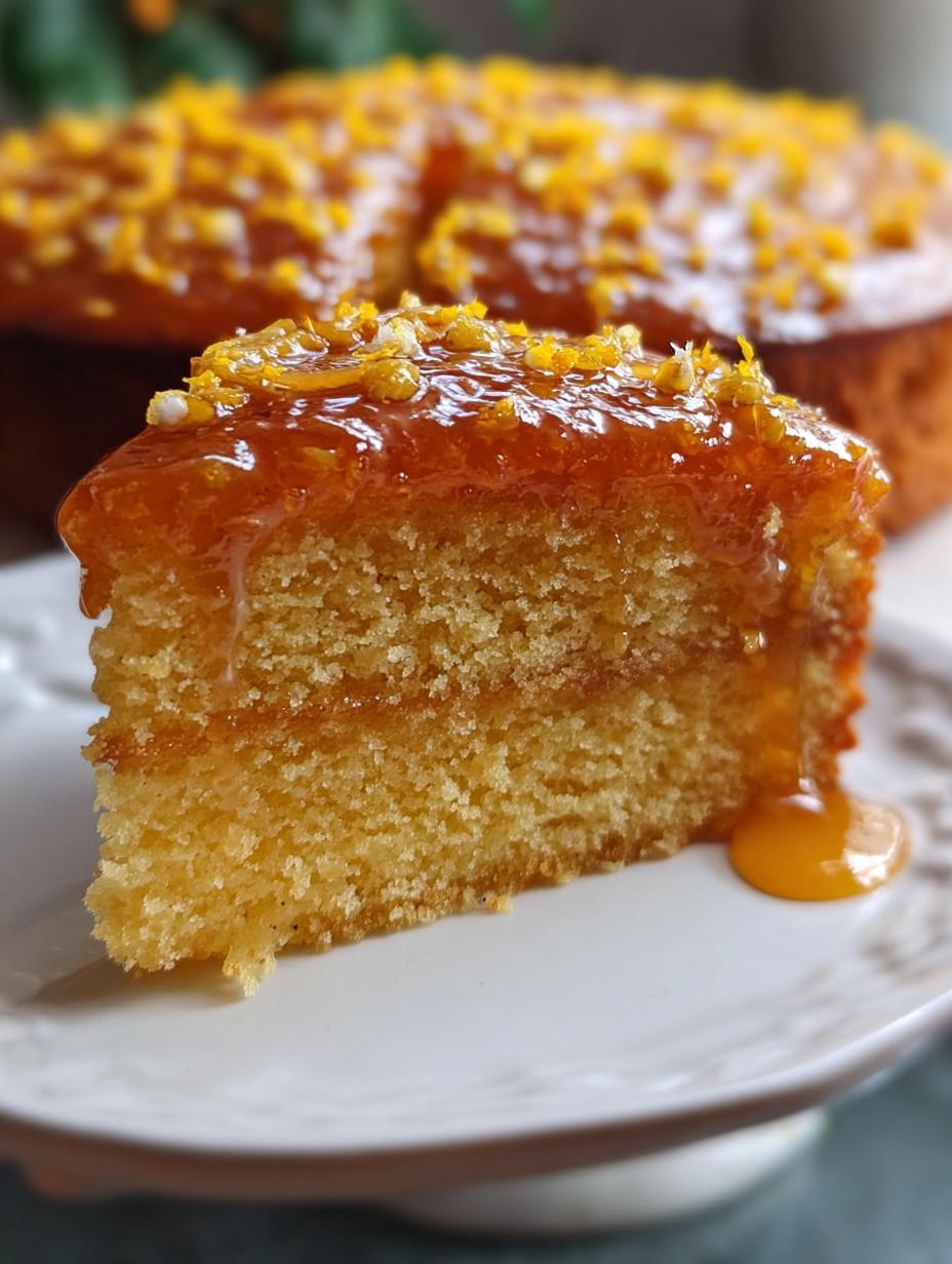 Zesty Persian Orange Cake