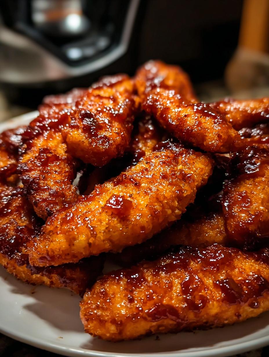 Air Fryer Honey Bbq