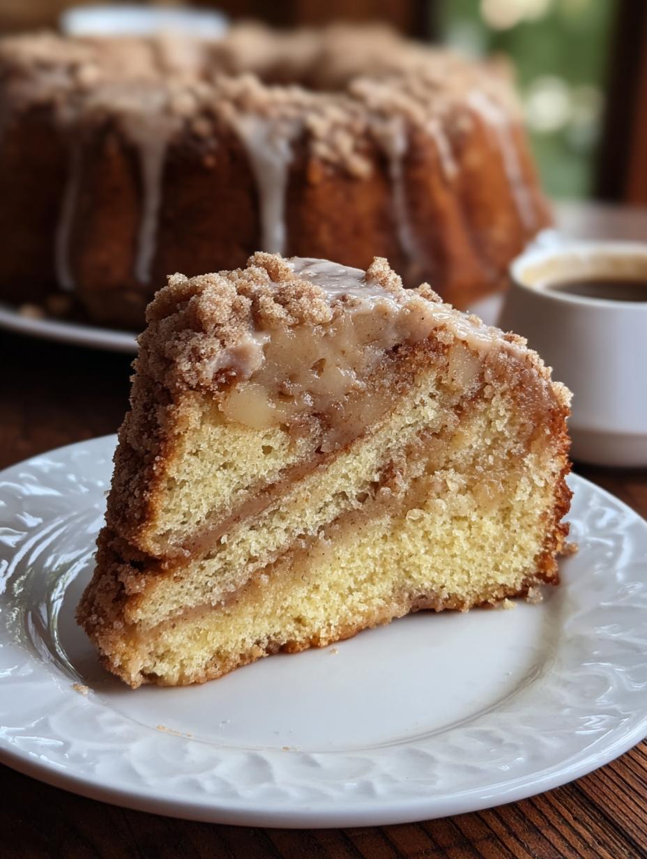 Apple Cider Coffee Cake