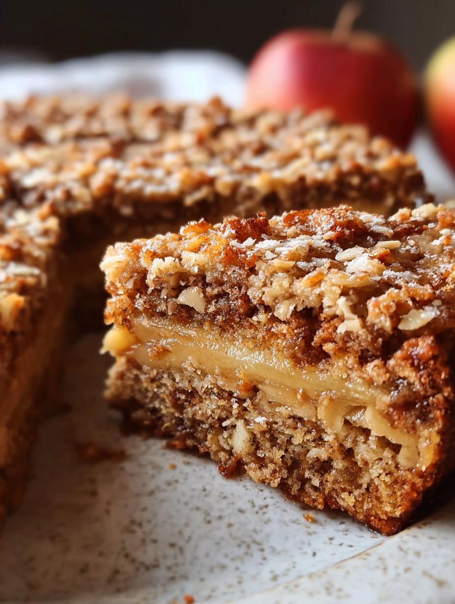 Apple Oatmeal Cake