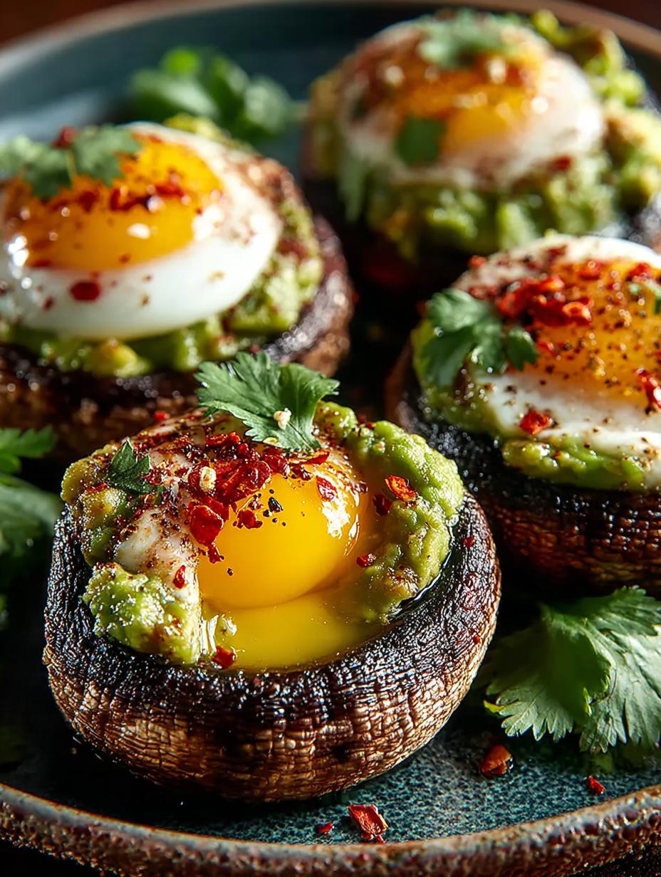 Avocado Egg Stuffed Mushrooms: 5 Reasons to Indulge - Avocado Egg Stuffed Mushrooms - additional detail