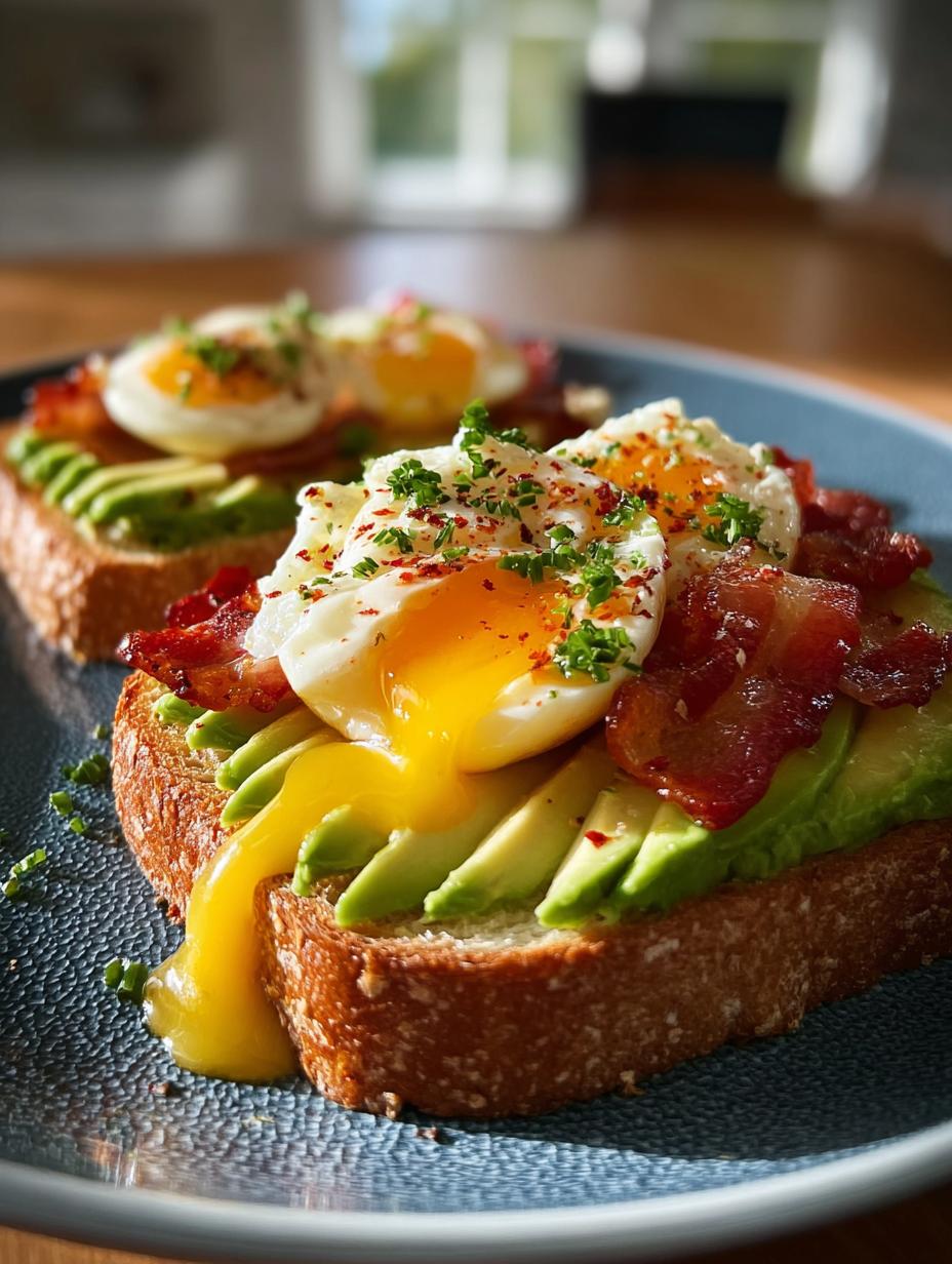 Bacon Egg Avocado Toast: 7 Reasons to Love This Breakfast 5 Bacon Egg Avocado Toast: 7 Reasons to Love This Breakfast - Bacon Egg Avocado Toast - main visual representation