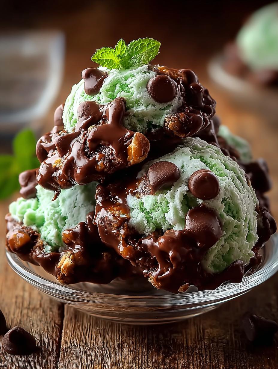 Bake Mint Chocolate Chip Clusters: 12 Irresistible Treats 6 Bake Mint Chocolate Chip Clusters: 12 Irresistible Treats - Bake Mint Chocolate Chip - additional detail