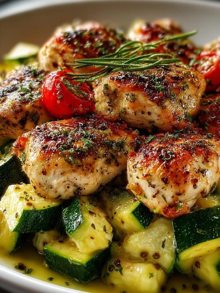 Baked Chicken Zucchini