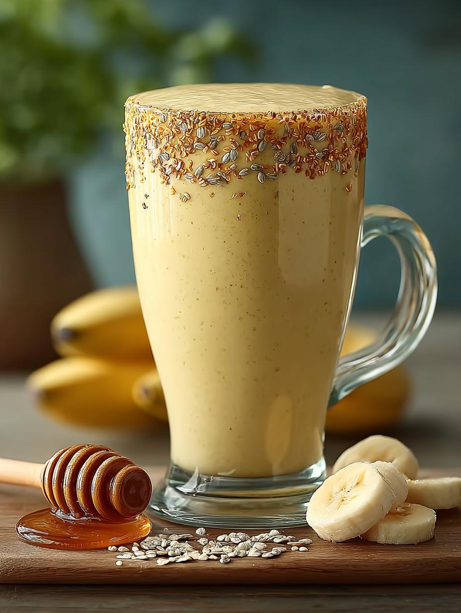 Banana Chamomile Tea Smoothie