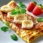 Banana Omelette Banana Sweet