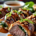 Beef Rolls with Peanut