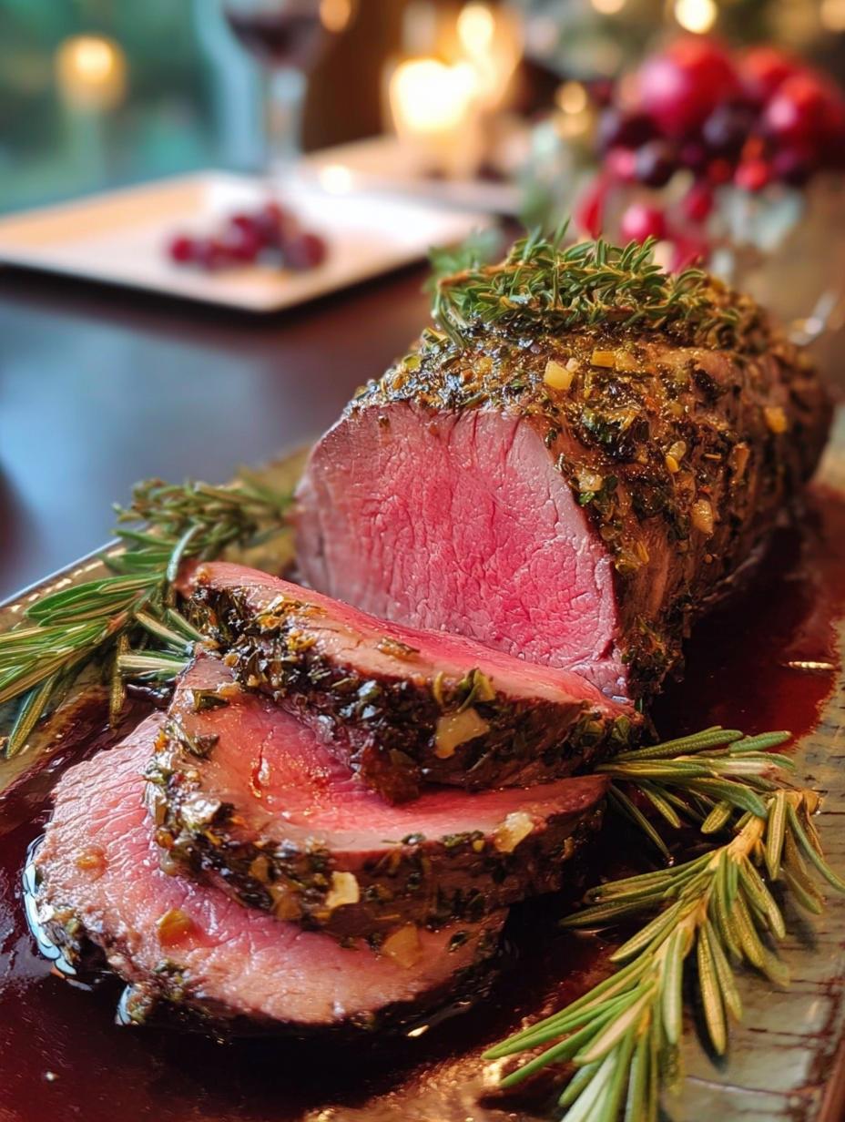 Beef Tenderloin Roast Centerpiece