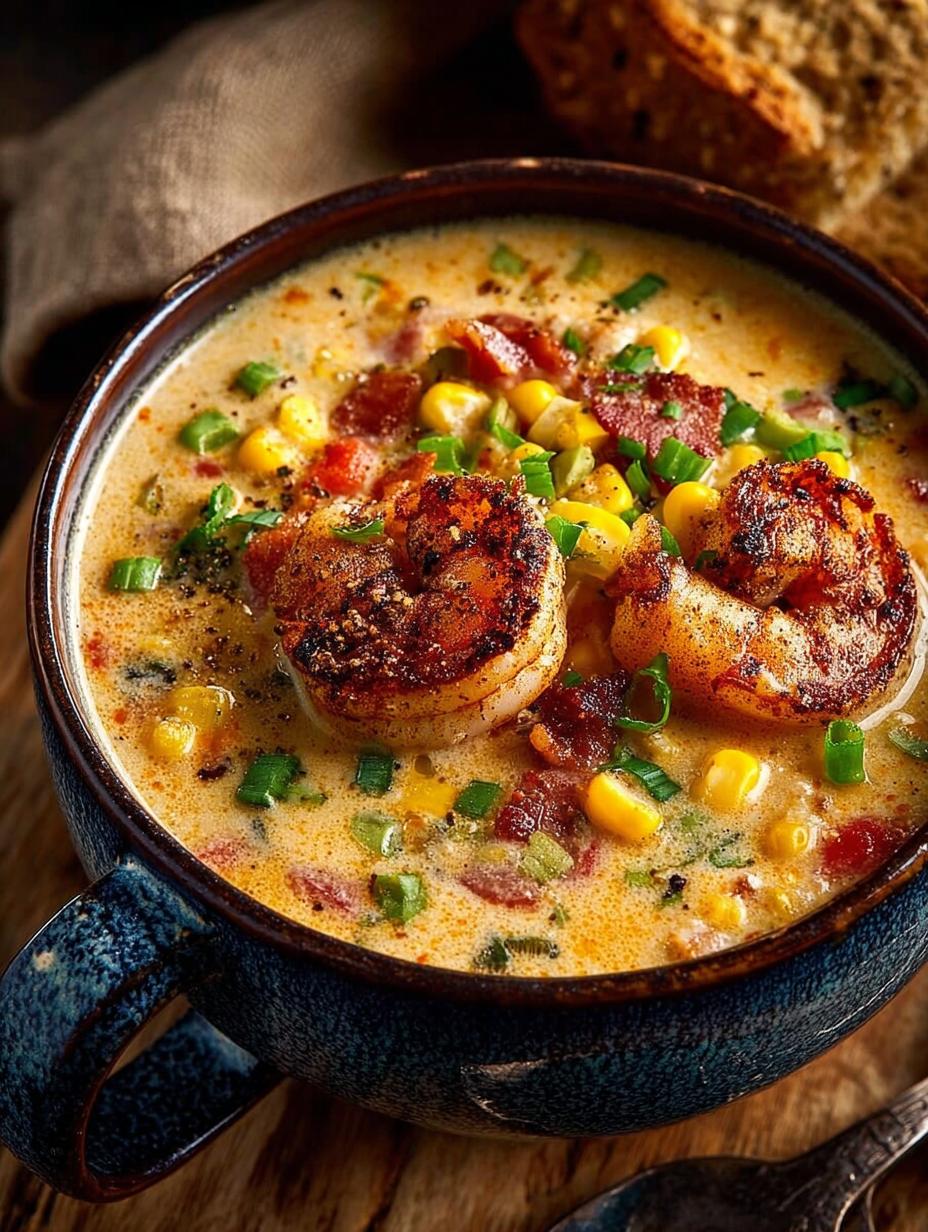 Blackened Shrimp Corn Chowder: 5 Reasons to Love It - Blackened Shrimp Corn Chowder - main visual representation