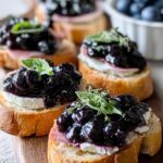 Blueberry Balsamic Goat Cheese
