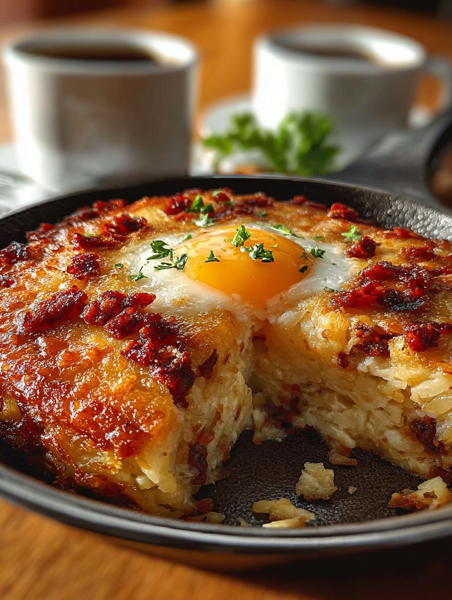 Bold Chorizo Hash Brown