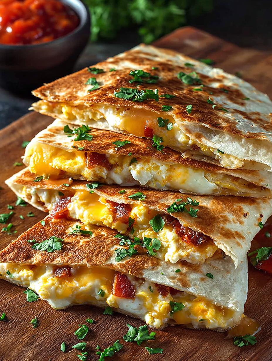Breakfast Quesadillas