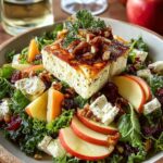 Brie Cheddar Apple Salad