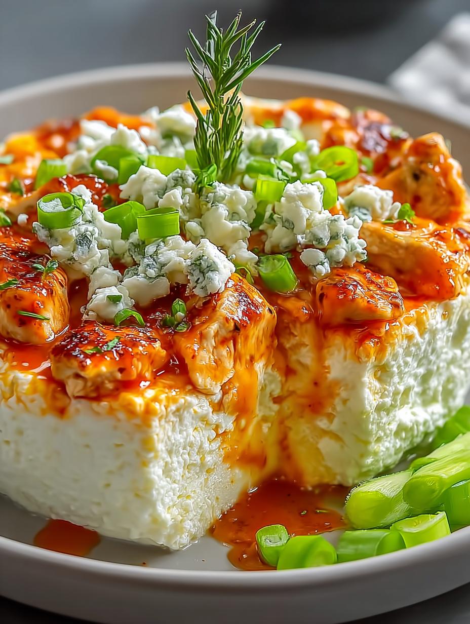 Buffalo Chicken Cottage Cheese