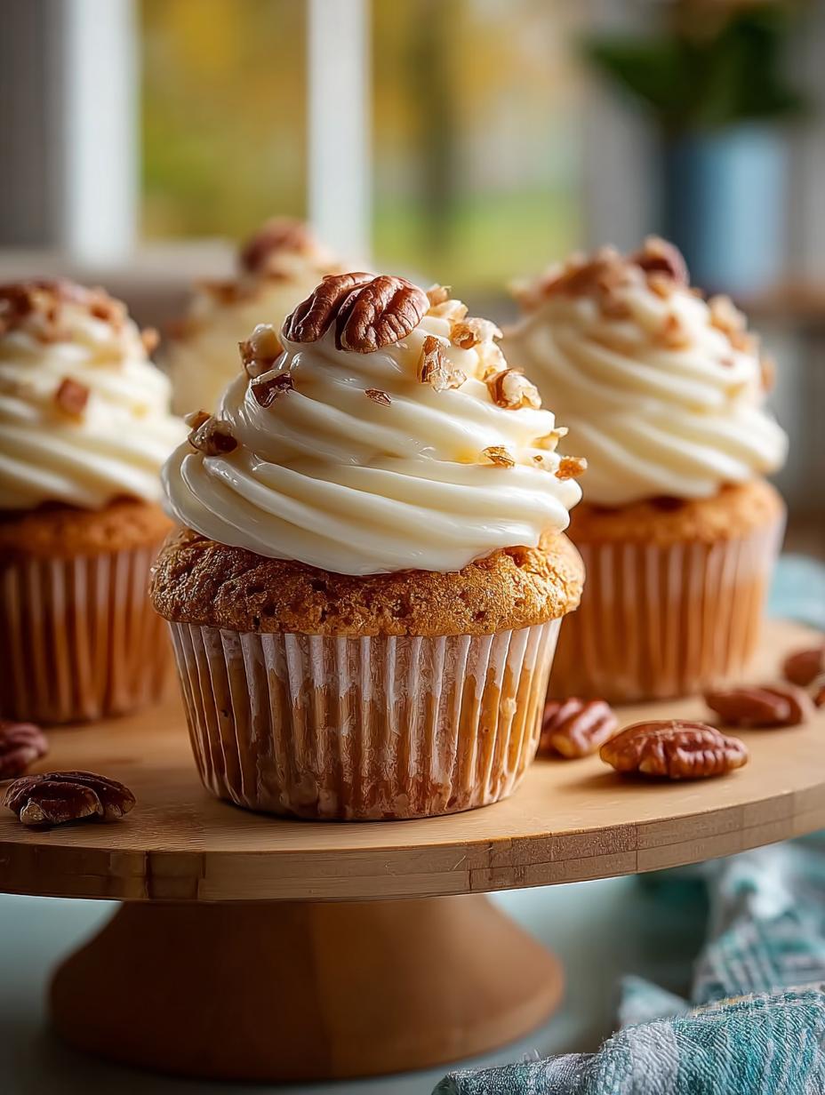 Butter Pecan Cupcakes with Caramel Filling for Sweet Moments - Butter Pecan Cupcakes with - main visual representation