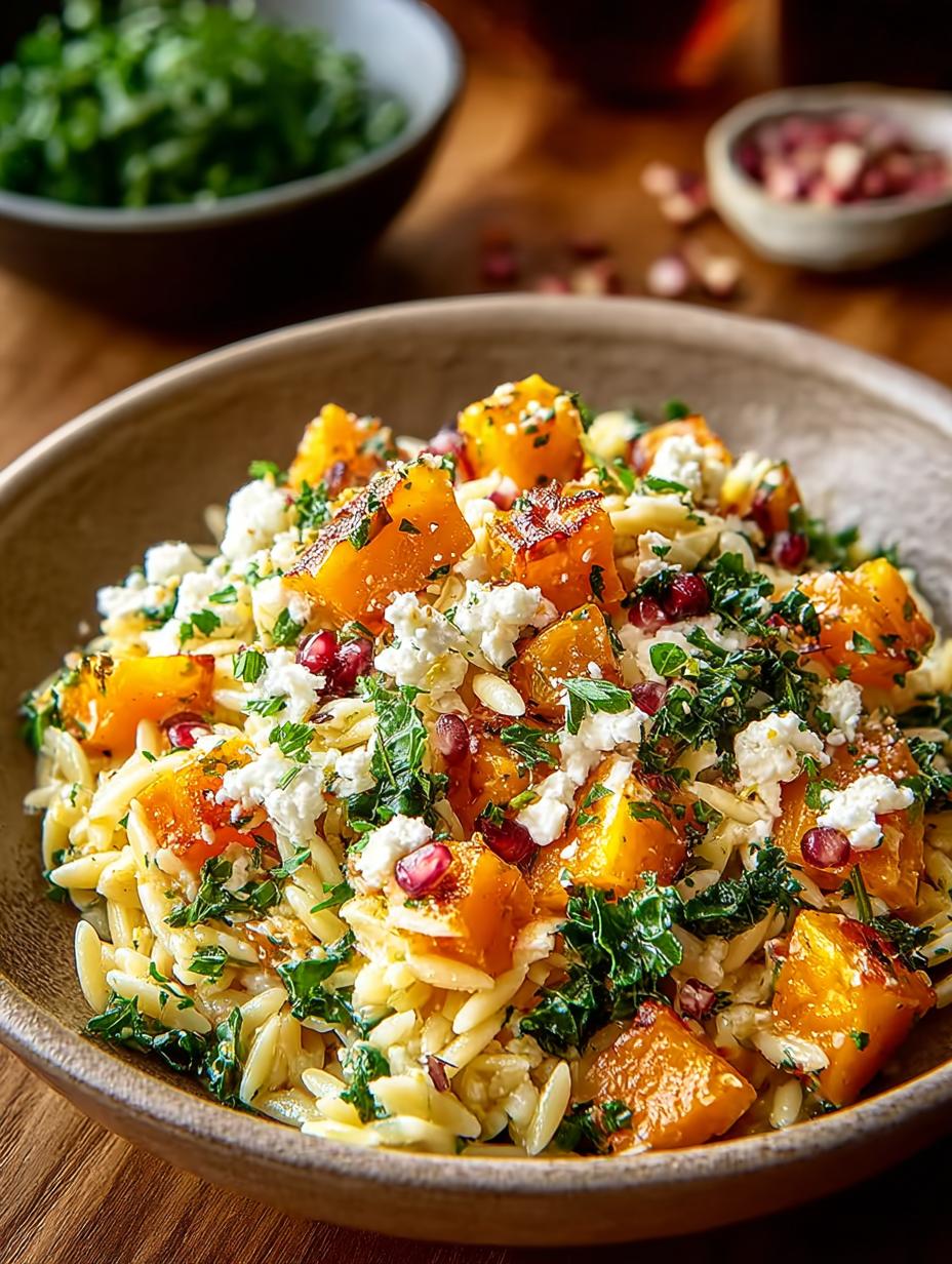 Butternut Squash Orzo Salad