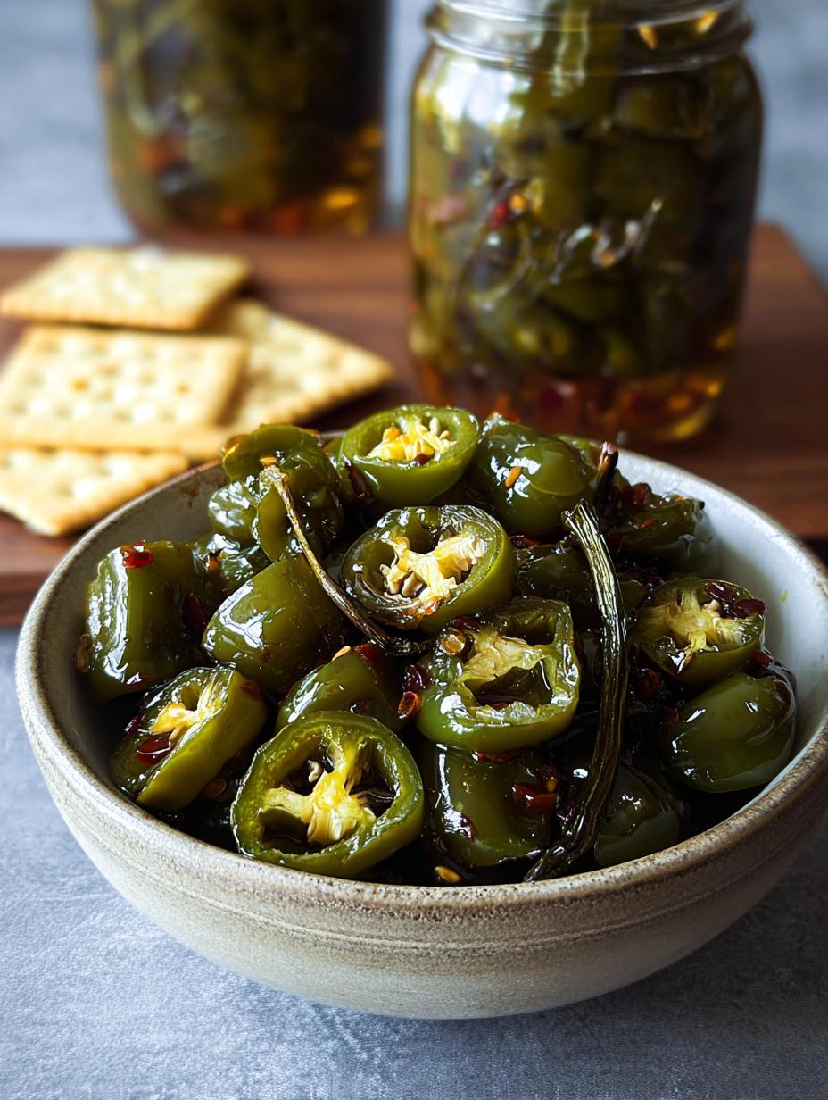 Candied Jalapenos: Bold Sweet-Spicy Flavor! - Candied Jalapenos - additional detail
